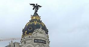 El edificio Metrópolis, lugar característico del centro de Madrid