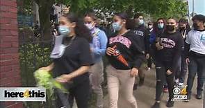 Dorchester High School Celebrates Seniors With 'Decision Day Parade'