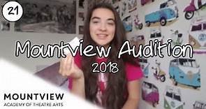 Auditioning for Drama School: My Mountview Audition 2018