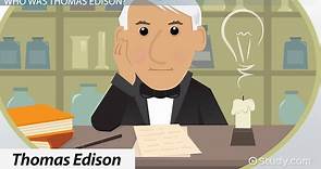 Thomas Edison Lesson for Kids: Biography & Facts