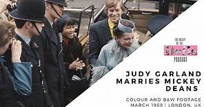 Judy Garland and Mickey Deans Marriage | March 1969 | London | Colour and B&W footage