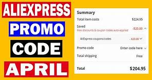AliExpress Promo Code 2024 | May New AliExpress Promo Code & Discount Codes