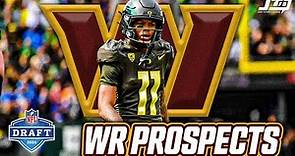 WR Prospects for the Washington Commanders in the 2024 NFL Draft!