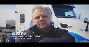 Éric Besner - Transport Alain Giroux | Trucker pour la vie
