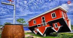 Most Beautiful Upside Down Houses In The World | Amazing Home Infrastructure in the World