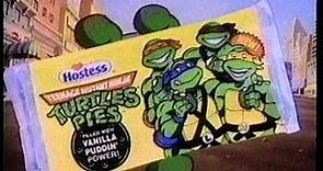 ad - Teenage Mutant Ninja Turtles Pies from Hostess (1991) Commercial