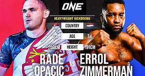 INSANE Heavyweight KO 🤯 Rade Opacic vs. Errol Zimmerman | Full Fight
