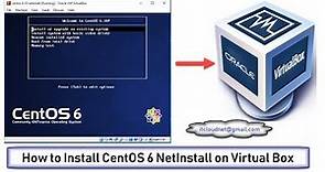 How to Install CentOS 6 NetInstall on Virtual Box | CentOS 6.10 Netinstall Guide