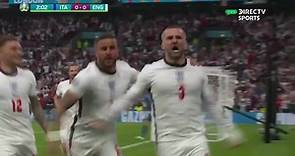Gol de Luke Shaw para el 1-0 del Italia vs. Inglaterra en la final de la Eurocopa. (Video: DirecTV Sports)