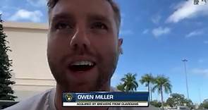 Owen Miller on move to Milwaukee