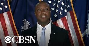 Senator Tim Scott delivers Republican response to President Biden's address to Congress