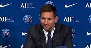 Leo Messi: "Llego al PSG para seguir creciendo y ganando títulos"