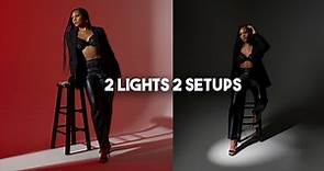 SIMPLE 2 LIGHT PHOTOGRAPHY SETUPS