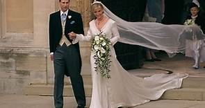 Prince Edward and Sophie Wessex arrive for wedding in 1999