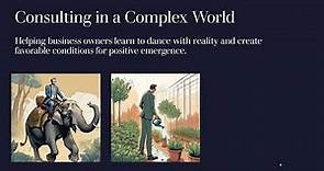 Consulting in a Complex World - Michael Bartlett