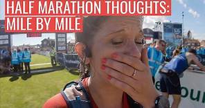 Thoughts Of A HALF Marathon Runner Mile by Mile | Great North Run 2019