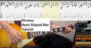 Nirvana - Heart-Shaped Box - Guitar Tab - Lesson - Cover - Tutorial