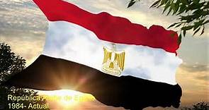 Banderas históricas de Egipto