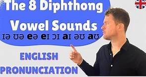 MASTER English Pronunciation | The 8 Diphthong Vowel Sounds