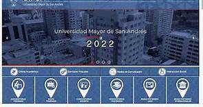 Facultades y Carreras de la UMSA - Universidad Mayor de San Andrés 2022