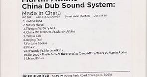 Martin Atkins' China Dub Soundsystem - Made In China