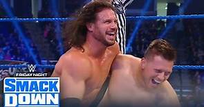 The Miz & John Morrison earn tag team title after winning 4-way tag match | FRIDAY NIGHT SMACKDOWN