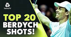 Tomas Berdych: Top 20 SPECATCULAR Shots!