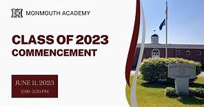 2023 Monmouth Academy Commencement