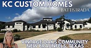 1.5 Million dollar Custom Home Tour | Vintage Oaks | New Braunfels, TX | KC Custom Home