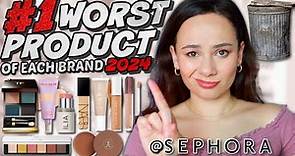 #1 WORST PRODUCT FROM EVERY BRAND AT SEPHORA (51 different brands!)
