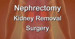 Nephrectomy - Kidney Removal Surgery