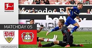 VfB Stuttgart - Bayer 04 Leverkusen 1-3 | Highlights | Matchday 5 – Bundesliga 2021/22