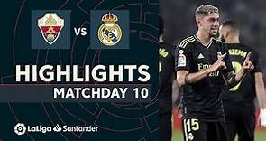 Resumen de Elche CF vs Real Madrid (0-3)