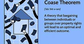 Coase Theorem: What It Means in Economics and Law, With Examples