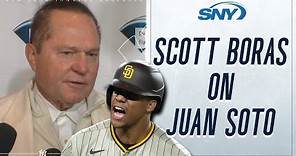 Scott Boras on Juan Soto and the potential of a trade to the Yankees | SNY