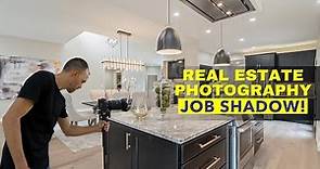 How to Shoot Real Estate Photography | JOB SHADOW!