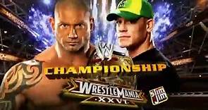 WWE Wrestlemania XXVI | movie | 2010 | Official Trailer