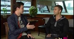 Jay Sean and Jim Shearer at VH1 Top 20 Countdown - "Down" number one song in America