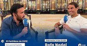 Entrevista a Rafa Nadal desde París tras su 14ª Roland Garros en #PartidazoCOPE (06/06/2022)