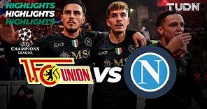 FC Union Berlin vs Napoli - HIGHLIGHTS | UEFA Champions League 2023/24 | TUDN