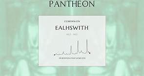 Ealhswith Biography - English royal consort (d. 902)