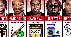 Famous Rappers Secret Addictions