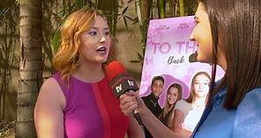 Jillian Clare Interview "To The Beat! Back 2 School" Premiere Red Carpet