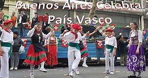 Buenos Aires Celebra País Vasco 2023 danza tradicional #Vascas Imigrantes Vascos en Argentina