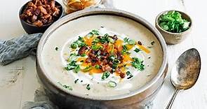 Homemade Creamy Potato Soup Recipe