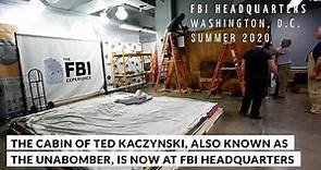 FBI reconstructs the infamous cabin of Unabomber Ted Kaczynski