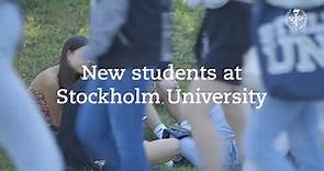 New students at Stockholm University 2023