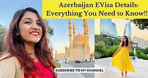 Azerbaijan Visa for Indians | Applying for e-Visa Online | Checking Visa Status | Cost, Etc.