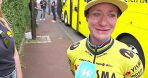 Marianne Vos post race interview Paris Roubaix Femmes
