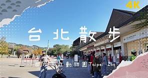 【台北散步】4K高畫質｜台北市立動物園 Taipei Zoo #Strolling_In_Taipe｜創想鏡界 #鏡新聞